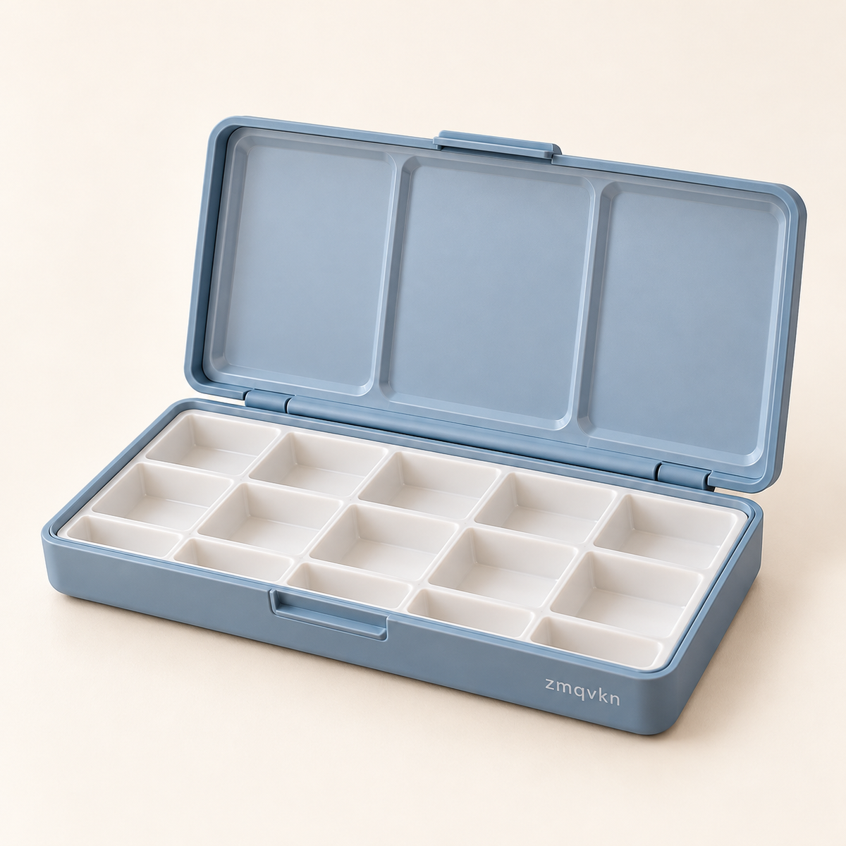 zmqvkn Folding Watercolor Travel Palette — complete product view