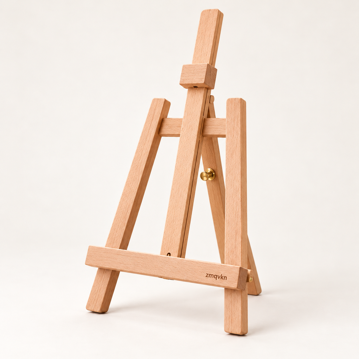 zmqvkn Beech Tabletop Display Easel — complete product view